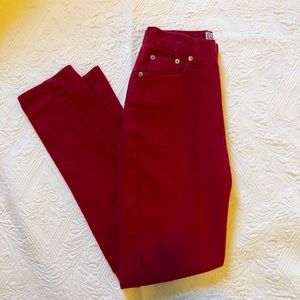 Limited Jean’s. Red.